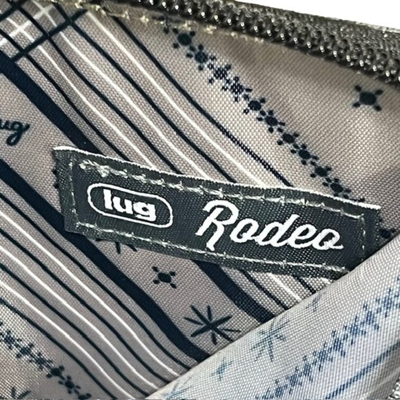 LUG Rodeo RFID-Protected Gray Quilted Wristlet - Picture 7 of 16